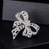 image:imageEzing 4Pcs Brooch Lot with Large Big Size Rhinestone Crystal Fashion JewelryWhite Crystal