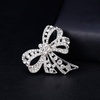 image:imageEzing 4Pcs Brooch Lot with Large Big Size Rhinestone Crystal Fashion JewelryWhite Crystal