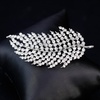 image:imageEzing 4Pcs Brooch Lot with Large Big Size Rhinestone Crystal Fashion JewelryWhite Crystal
