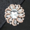 image:imageEzing 4Pcs Brooch Lot with Large Big Size Rhinestone Crystal Fashion Jewelryp