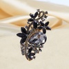 image:imageEzing 4Pcs Brooch Lot with Large Big Size Rhinestone Crystal Fashion Jewelryq