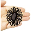 image:imageEzing 4Pcs Brooch Lot with Large Big Size Rhinestone Crystal Fashion Jewelryq