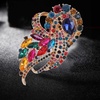 image:imageEzing 4Pcs Brooch Lot with Large Big Size Rhinestone Crystal Fashion Jewelrys