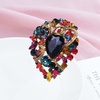 image:imageEzing 4Pcs Brooch Lot with Large Big Size Rhinestone Crystal Fashion Jewelrys