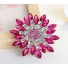 image:imageEzing 4Pcs Brooch Lot with Large Big Size Rhinestone Crystal Fashion Jewelryu