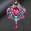 image:imageEzing 4Pcs Brooch Lot with Large Big Size Rhinestone Crystal Fashion Jewelryu