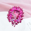 image:imageEzing 4Pcs Brooch Lot with Large Big Size Rhinestone Crystal Fashion Jewelryu