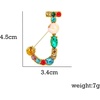 image:imageInitial Brooch Pins AZ 26 Letters Brooches For Women Colorful Enamel Alphabet Pin Pearl Crystal Lapel PinInitial Brooches J