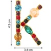 image:imageInitial Brooch Pins AZ 26 Letters Brooches For Women Colorful Enamel Alphabet Pin Pearl Crystal Lapel PinInitial Brooches K