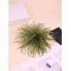 image:imageLarge Feather Flower Brooch Pin for Women Men Elegant Floral Lapel Pin Corsage Hairpin for Shawl Dress Suit Ceremony Clothes Accessories for Dance Banquet Prom Wedding Party 150mmOlive green