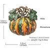 image:imageMALOYANVE Pumpkin Brooch Pin Halloween Thanksgiving BroochGreen