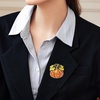image:imageMALOYANVE Pumpkin Brooch Pin Halloween Thanksgiving BroochOrange