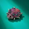 image:imageRhinestone Ladybug Brooch Pins for Women Men Cartoon Enamel Beetle Red Black Insect Seven Star Animal Chic Crystal Lapel Pin for Wedding Christmas Party Hat Bag Suit Dress Clothes Trendy AccessoriesPink ladybug
