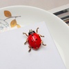 image:imageRhinestone Ladybug Brooch Pins for Women Men Cartoon Enamel Beetle Red Black Insect Seven Star Animal Chic Crystal Lapel Pin for Wedding Christmas Party Hat Bag Suit Dress Clothes Trendy Accessories1 ladybug