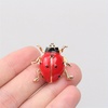image:imageRhinestone Ladybug Brooch Pins for Women Men Cartoon Enamel Beetle Red Black Insect Seven Star Animal Chic Crystal Lapel Pin for Wedding Christmas Party Hat Bag Suit Dress Clothes Trendy Accessories1 ladybug
