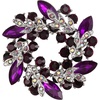 Purple w/ Dark Purple Silver-Tone