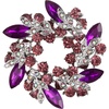 Purple w/ Light Purple Silver-Tone
