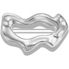 image:imageGeometric Teardrop Brooch for Womensilver wave