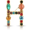 Initial Brooches H