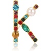 Initial Brooches K