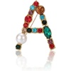 New Initial Brooches A