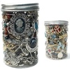image:imageMystery Jewelry Jar for Women Gothic Witchy Vintage Jewelry Gift SetGoth Boho Mixed Punk Everyday NecklacesEarrings RingsBraceletsBanglesUnique Alternative Fashion Romantic Cute Present for HerVintage