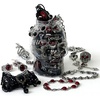 Red Black Skull