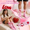 image:imageywevyezc 55Pcs Breast Cancer Socks Junk Sock Charms Kit Pink out Day PinsPink