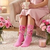 image:imageywevyezc 55Pcs Breast Cancer Socks Junk Sock Charms Kit Pink out Day PinsRosePink