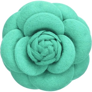 image:imagePATIKIL Camellia Flower Brooches Vintage Fabric Flower Brooches Handmade Floral Pins for Women Hat Dress Shirt Tie CorsageGreen