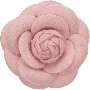 image:imagePATIKIL Camellia Flower Brooches Vintage Fabric Flower Brooches Handmade Floral Pins for Women Hat Dress Shirt Tie CorsagePink