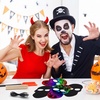 image:imageOutus 12 Pcs Halloween Scratch Skull Art Cards Day of The Dead Scratch