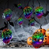 image:imageOutus 12 Pcs Halloween Scratch Skull Art Cards Day of The Dead Scratch