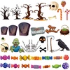 image:imageOutus 321 Pcs Halloween Stickers Vintage Pumpkin Witch Cat for Party Favors