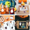 image:imageOutus 321 Pcs Halloween Stickers Vintage Pumpkin Witch Cat for Party Favors