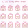 image:imageOutus 12 Pieces Little Princess Party Box Crown Treat Box