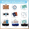 image:imageOutus 16 Pcs Travel Themed Party Decorations Let The Adventure Begin Banner