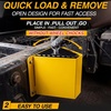 image:imageOutus 1 Pack Steel Truck Wheel Chock Holder for 10 x 9 x 6 Wheel Chocks1