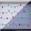 image:imageOutus 40 Pcs Reflective Christmas Light Bulb Car Magnets 28 x 14 inDark Color