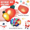 image:imageOutus 40 Pcs Reflective Christmas Light Bulb Car Magnets 28 x 14 inDark Color