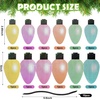 image:imageOutus 40 Pcs Reflective Christmas Light Bulb Car Magnets 28 x 14 inPastel Color
