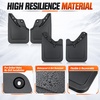 image:imageOutus Mud Flaps Compatible with Toyota Tacoma 2024 2025 2026 No Drilling
