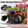 image:imageTractor Step Compatible with Massey Ferguson GC17xx Black SerratedBlack