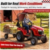 image:imageTractor Step Compatible with Massey Ferguson GC17xx Black SerratedBlack