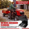 image:imageTractor Step Compatible with Massey Ferguson GC17xx Black SerratedBlack