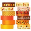 image:imageOutus 12 Rolls Fall Washi Tape 15mm X 7m Thanksgiving Masking Tape Set