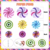 image:imageOutus 21 Pcs Carnival Party Decorations Circus Hanging Paper Lanterns FansFresh