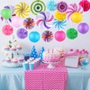 image:imageOutus 21 Pcs Carnival Party Decorations Circus Hanging Paper Lanterns FansFresh