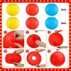 image:imageOutus 21 Pcs Carnival Party Decorations Circus Hanging Paper Lanterns FansMulticolor