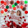 image:imageOutus 21 Pcs Carnival Party Decorations Circus Hanging Paper Lanterns FansSweet